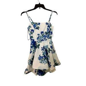 B Darlin floral fit and flare glam dress NWT